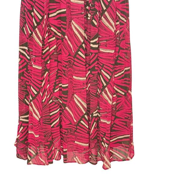 MAEVE Anthropologie Kelli Halter Tropical Geometric Maxi Dress Women's Sz XS - Picture 6 of 14